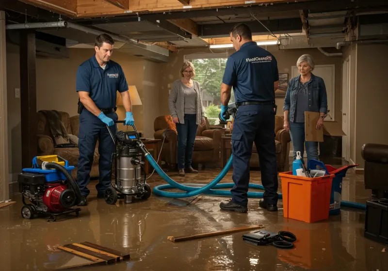 Basement Water Extraction and Removal Techniques process in Herington, KS